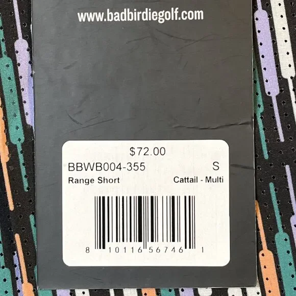 NWT‎ Bad Birdie Range Short Golf Lined Hidden Pocket Stretch Women’s Small - Picture 5 of 5